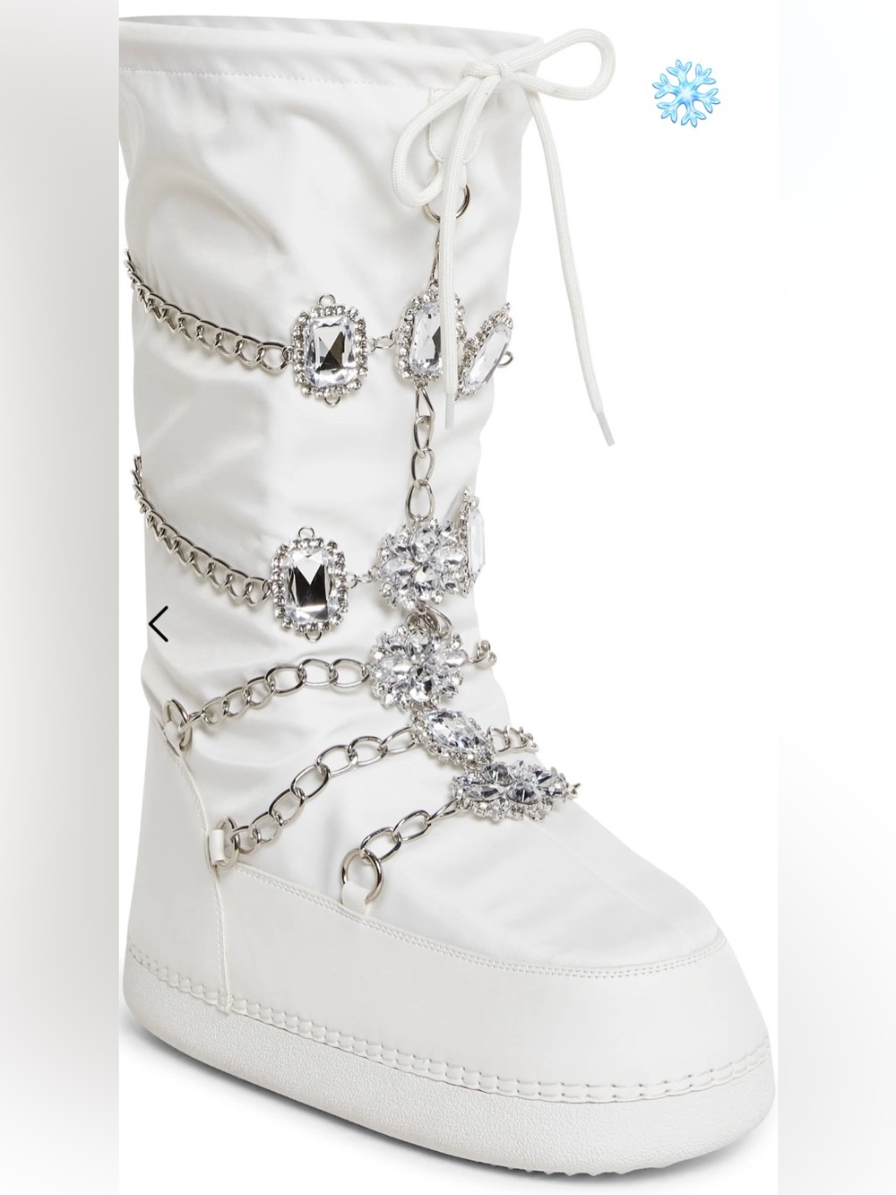 (WHT) SNOW PRINCESS WINTER BOOTS - WHITE